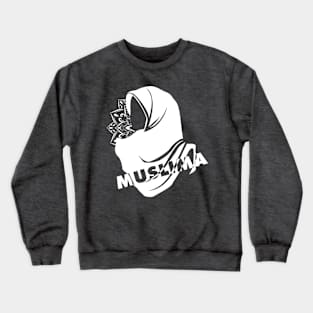 Classy Muslima light design Crewneck Sweatshirt